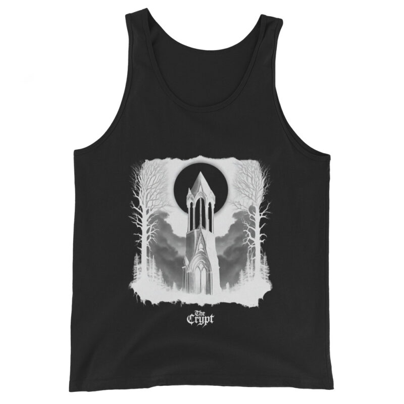 The Spire | Gothic Spire Dark Forest Men's Tank