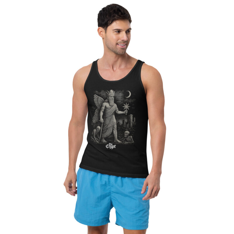Ancient Architect | Enki Graphic Men's Tank - Image 3